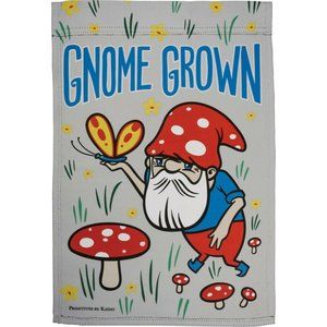Primitives by Kathy Garden Flag Gnome Grown Spring Summer Yard Decor